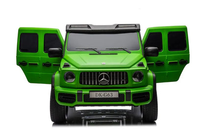 Akumuliatorinis automobilis Mercedes G63 XXL žalias lakuotas 4x4