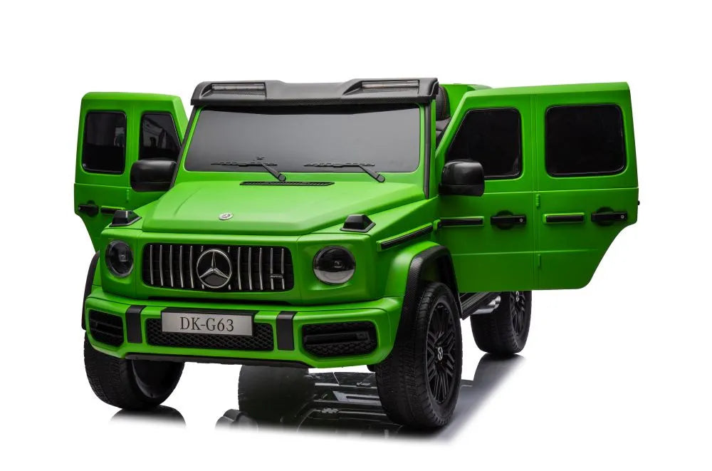 Akumuliatorinis automobilis Mercedes G63 XXL žalias lakuotas 4x4