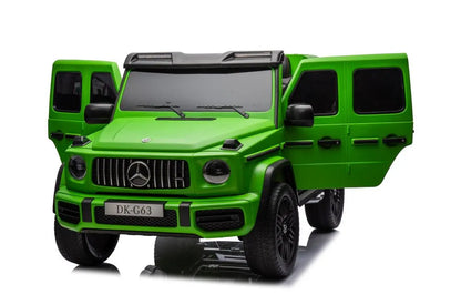 Akumuliatorinis automobilis Mercedes G63 XXL žalias lakuotas 4x4
