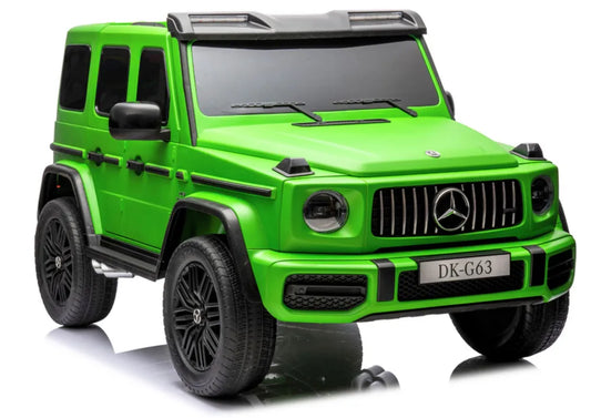 Akumuliatorinis automobilis Mercedes G63 XXL žalias lakuotas 4x4