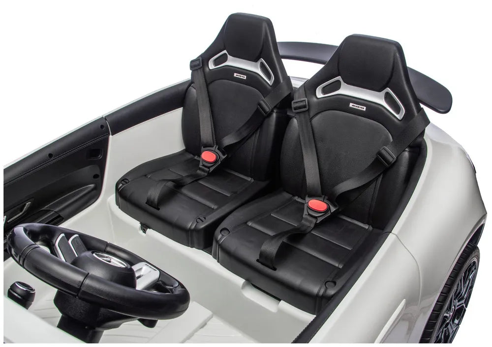 Akumuliatorinis automobilis Mercedes GT63 AMG DK-GT63 24V LCD Baltas