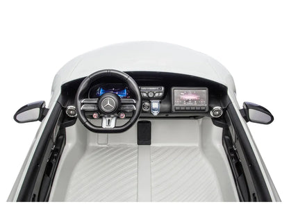 Akumuliatorinis automobilis Mercedes GT63 AMG DK-GT63 24V LCD Baltas