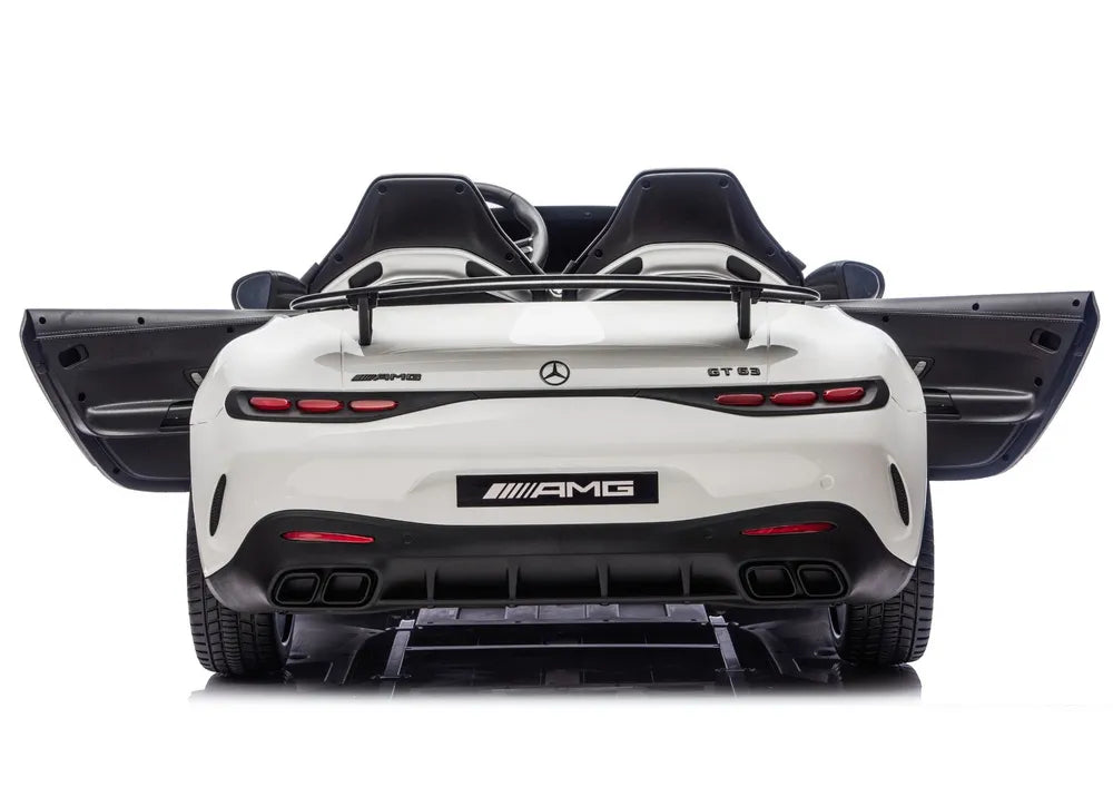 Akumuliatorinis automobilis Mercedes GT63 AMG DK-GT63 24V LCD Baltas
