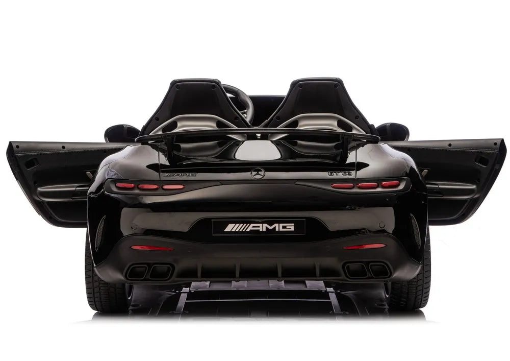 Akumuliatorinis automobilis Mercedes GT63 AMG DK-GT63 24V LCD, lakuotas juodas