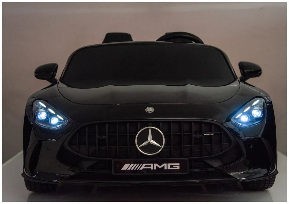 Akumuliatorinis automobilis Mercedes GT63 AMG DK-GT63 24V LCD, lakuotas juodas