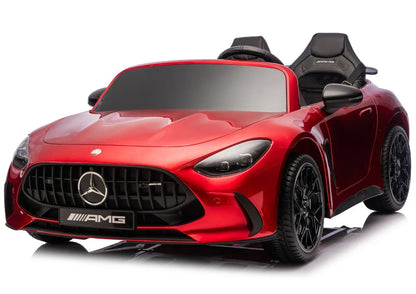Akumuliatorinis automobilis Mercedes GT63 AMG DK-GT63 24V LCD, lakuotas raudonas
