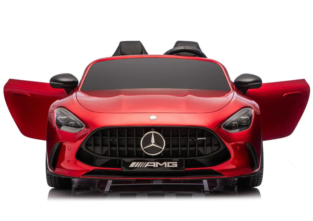 Akumuliatorinis automobilis Mercedes GT63 AMG DK-GT63 24V LCD, lakuotas raudonas