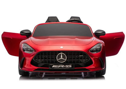 Akumuliatorinis automobilis Mercedes GT63 AMG DK-GT63 24V LCD, lakuotas raudonas