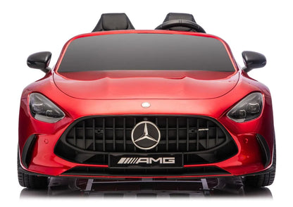 Akumuliatorinis automobilis Mercedes GT63 AMG DK-GT63 24V LCD, lakuotas raudonas