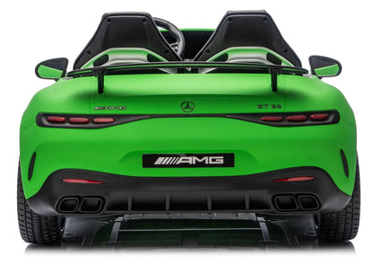 Akumuliatorinis automobilis Mercedes GT63 AMG DK-GT63 24V LCD, matinis žalias