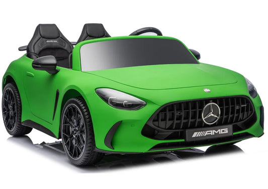 Akumuliatorinis automobilis Mercedes GT63 AMG DK-GT63 24V LCD, matinis žalias