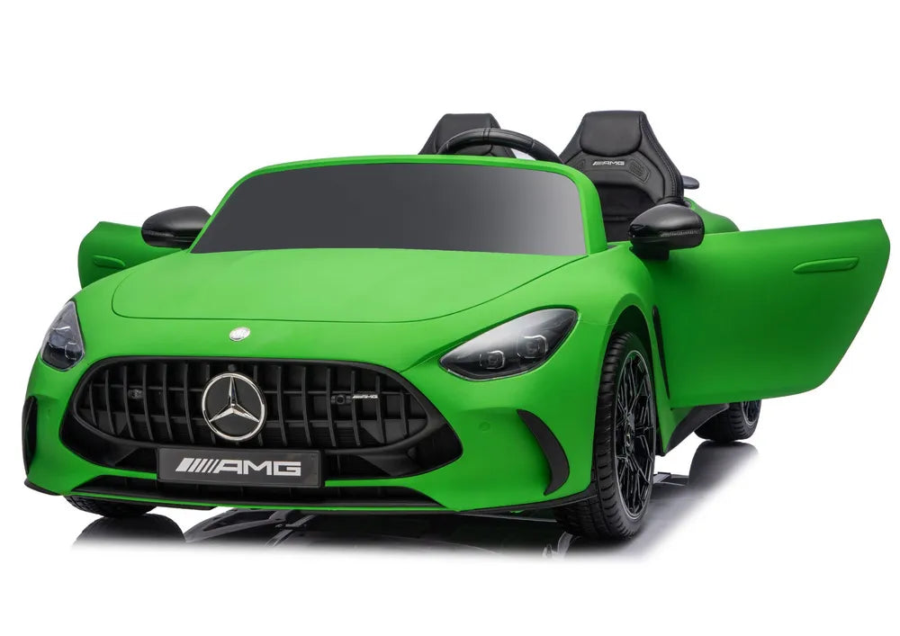 Akumuliatorinis automobilis Mercedes GT63 AMG DK-GT63 24V LCD, matinis žalias