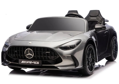 Akumuliatorinis automobilis Mercedes GT63 AMG DK-GT63 24V LCD pilkas lakuotas