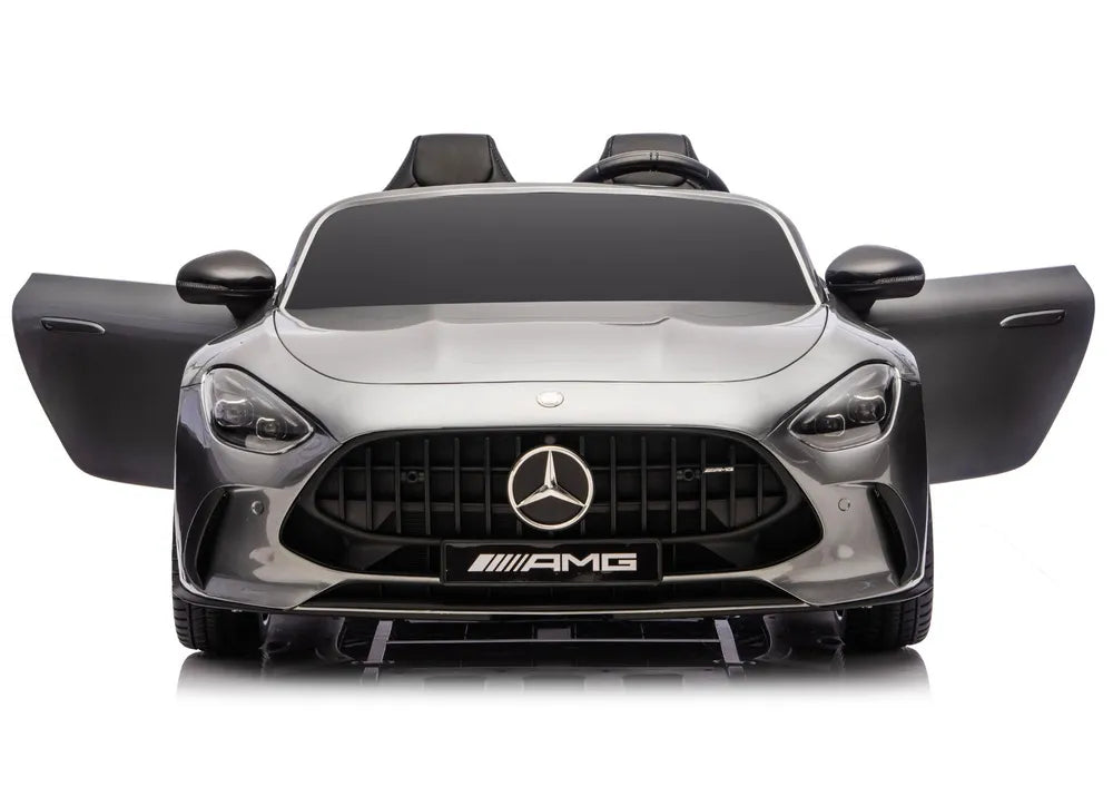 Akumuliatorinis automobilis Mercedes GT63 AMG DK-GT63 24V LCD pilkas lakuotas