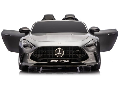 Akumuliatorinis automobilis Mercedes GT63 AMG DK-GT63 24V LCD pilkas lakuotas