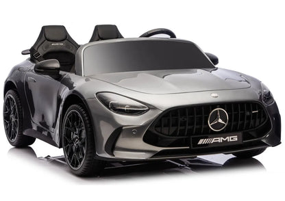 Akumuliatorinis automobilis Mercedes GT63 AMG DK-GT63 24V LCD pilkas lakuotas