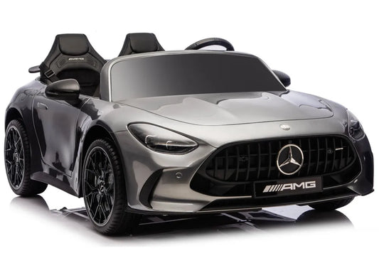 Akumuliatorinis automobilis Mercedes GT63 AMG DK-GT63 24V LCD pilkas lakuotas
