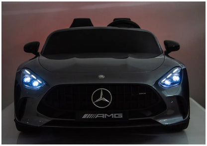 Akumuliatorinis automobilis Mercedes GT63 AMG DK-GT63 24V LCD pilkas lakuotas