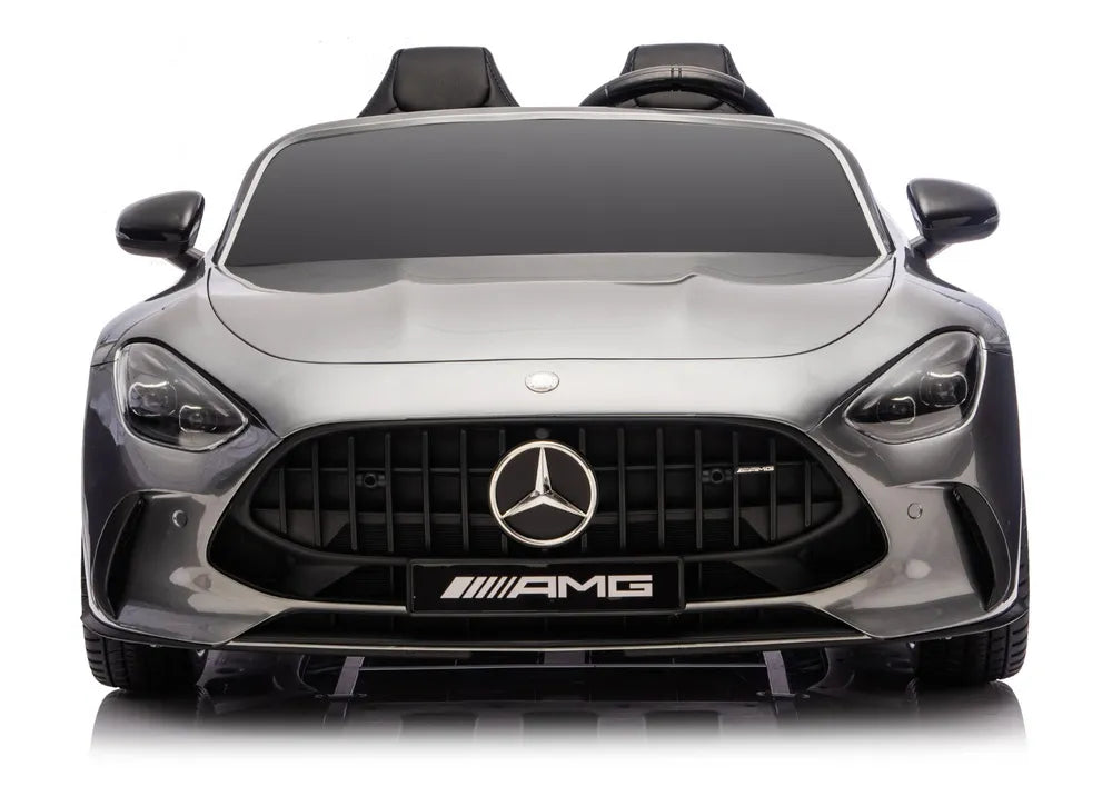 Akumuliatorinis automobilis Mercedes GT63 AMG DK-GT63 24V LCD pilkas lakuotas