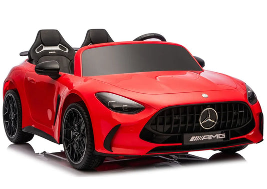 Akumuliatorinis automobilis Mercedes GT63 AMG DK-GT63 24V LCD raudonas