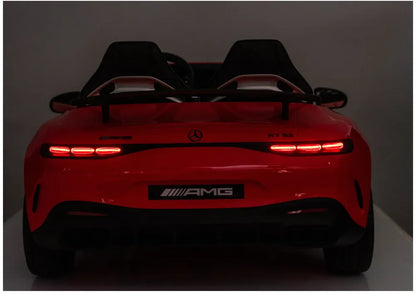 Akumuliatorinis automobilis Mercedes GT63 AMG DK-GT63 24V LCD raudonas