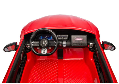 Akumuliatorinis automobilis Mercedes GT63 AMG DK-GT63 24V LCD raudonas