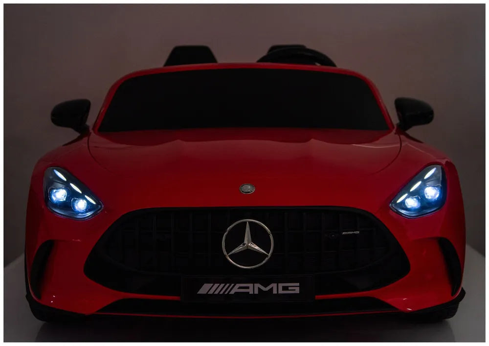 Akumuliatorinis automobilis Mercedes GT63 AMG DK-GT63 24V LCD raudonas