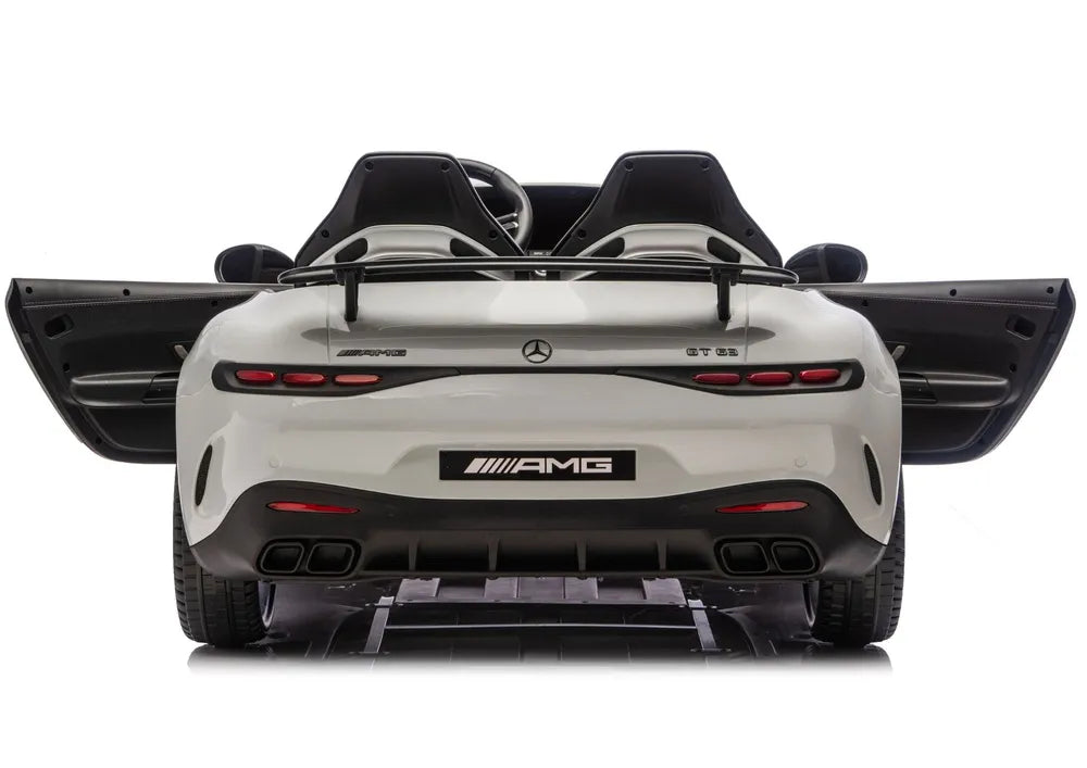 Akumuliatorinis automobilis Mercedes GT63 AMG DK-GT63 24V LCD, šviesiai pilkas, lakuotas