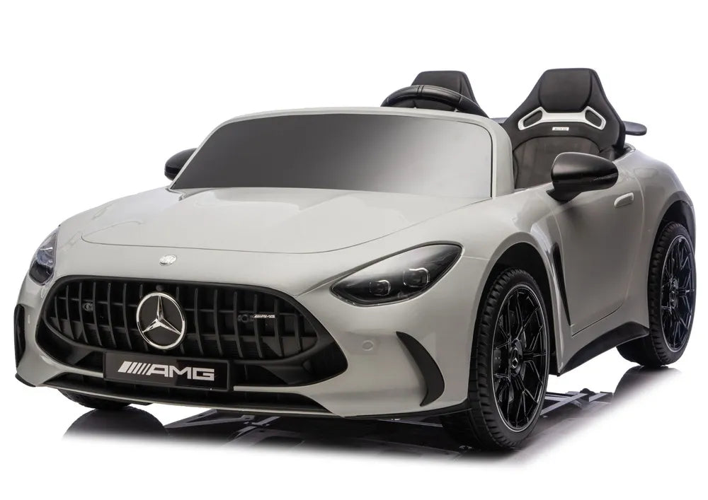 Akumuliatorinis automobilis Mercedes GT63 AMG DK-GT63 24V LCD, šviesiai pilkas, lakuotas