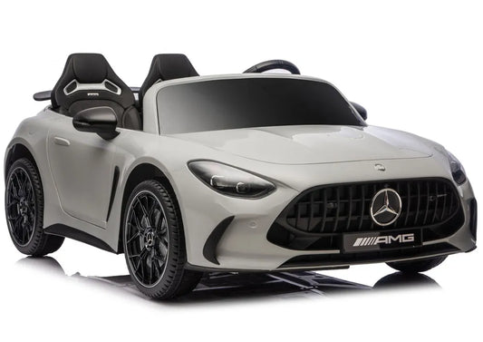 Akumuliatorinis automobilis Mercedes GT63 AMG DK-GT63 24V LCD, šviesiai pilkas, lakuotas