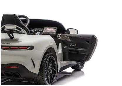 Akumuliatorinis automobilis Mercedes GT63 AMG DK-GT63 24V LCD, šviesiai pilkas, lakuotas