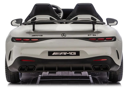 Akumuliatorinis automobilis Mercedes GT63 AMG DK-GT63 24V LCD, šviesiai pilkas, lakuotas