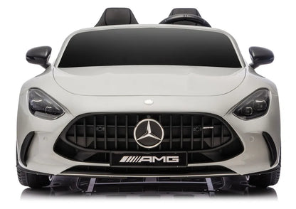 Akumuliatorinis automobilis Mercedes GT63 AMG DK-GT63 24V LCD, šviesiai pilkas, lakuotas