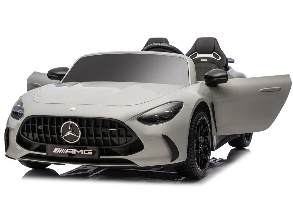Akumuliatorinis automobilis Mercedes GT63 AMG DK-GT63 24V LCD, šviesiai pilkas, lakuotas