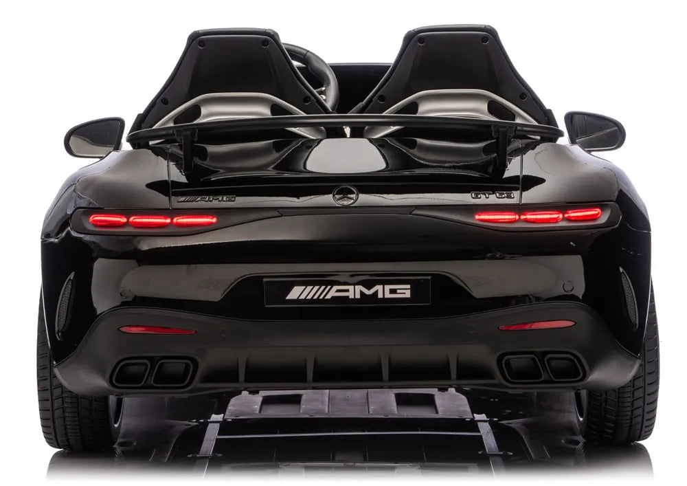 Akumuliatorinis automobilis Mercedes GT63 AMG DK-GT63 24V LCD tylus variklis juodas