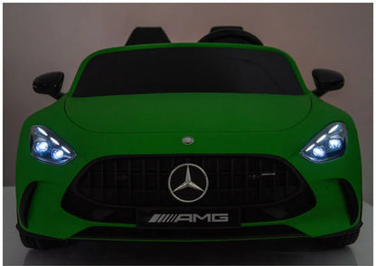 Akumuliatorinis automobilis Mercedes GT63 AMG DK-GT63 24V, tylus variklis, matinis žalias