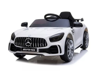 Akumuliatorinis automobilis Mercedes SLS AMG GT R, baltas