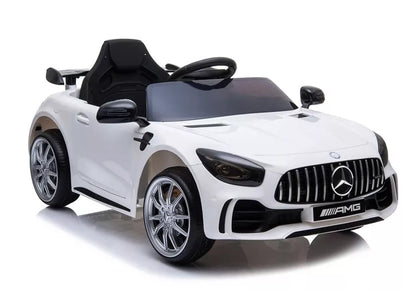 Akumuliatorinis automobilis Mercedes SLS AMG GT R, baltas