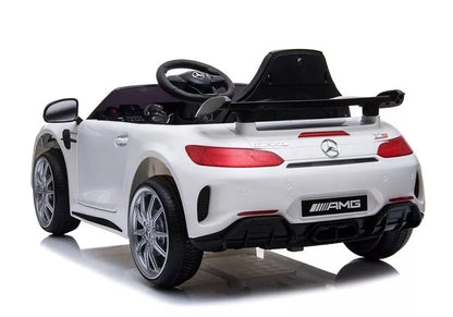 Akumuliatorinis automobilis Mercedes SLS AMG GT R, baltas