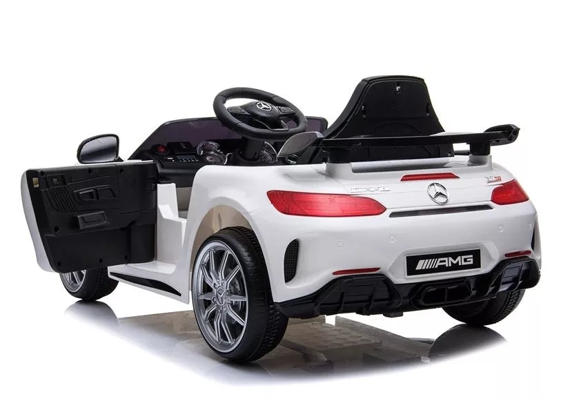Akumuliatorinis automobilis Mercedes SLS AMG GT R, baltas