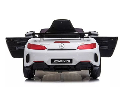 Akumuliatorinis automobilis Mercedes SLS AMG GT R, baltas