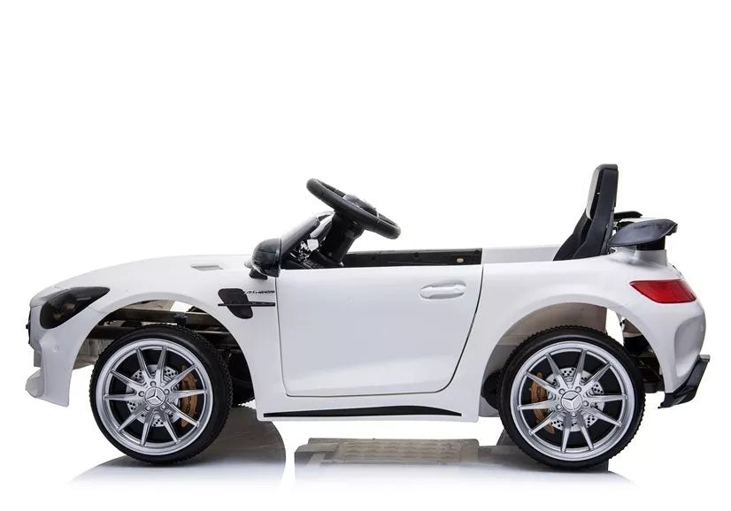Akumuliatorinis automobilis Mercedes SLS AMG GT R, baltas