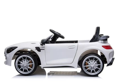 Akumuliatorinis automobilis Mercedes SLS AMG GT R, baltas