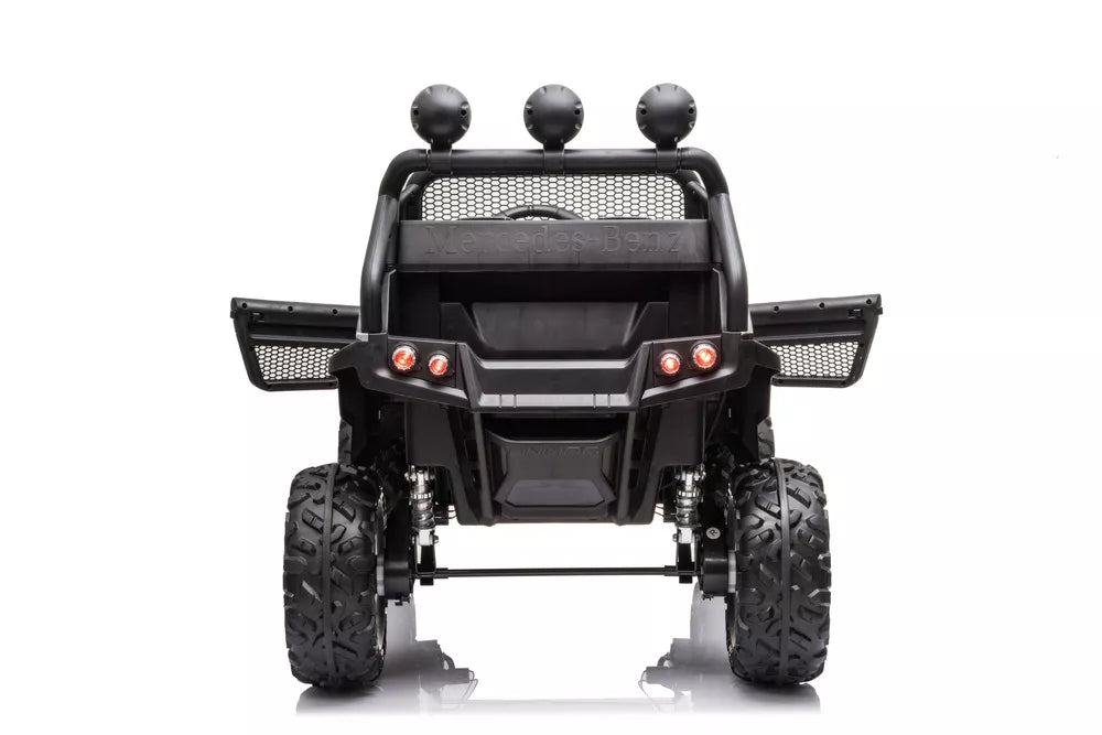 Akumuliatorinis automobilis Mercedes Unimog 4x4 Camo Painted