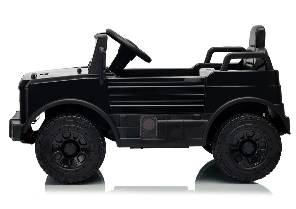 Akumuliatorinis automobilis Mercedes Unimog HM7588 6V4Ah juodas