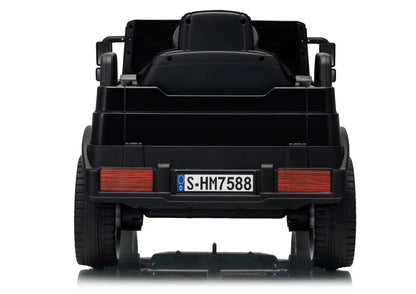 Akumuliatorinis automobilis Mercedes Unimog HM7588 6V4Ah juodas