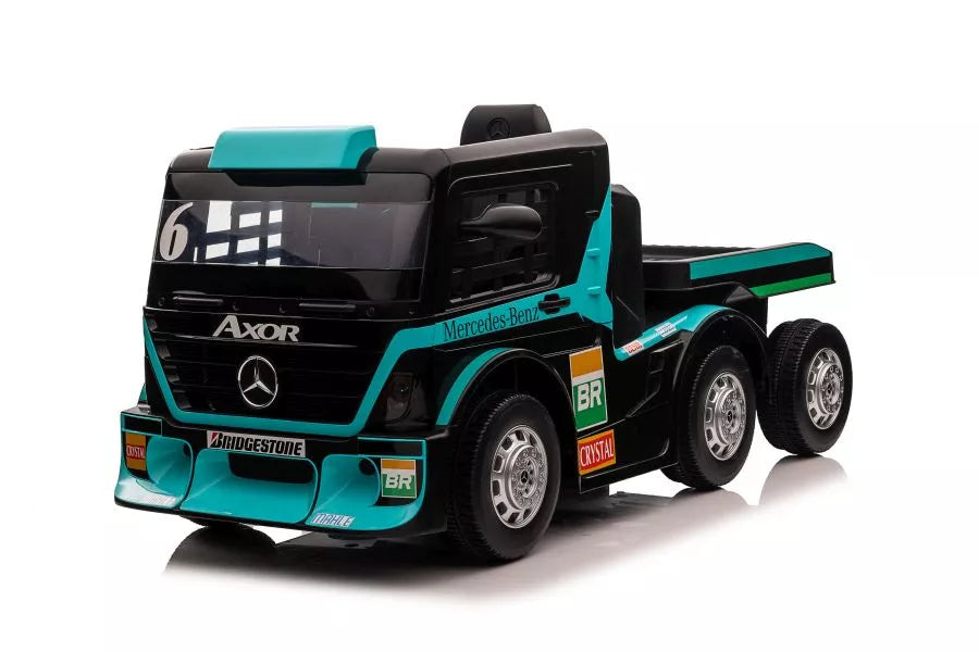 Akumuliatorinis automobilis Mercedes XMX622B mėlynas su LCD