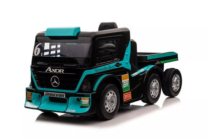 Akumuliatorinis automobilis Mercedes XMX622B mėlynas su LCD