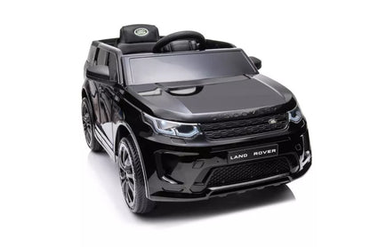 Akumuliatorinis automobilis Range Rover, nuotolinio valdymo pultas, MP3, LED žibintai, juodas