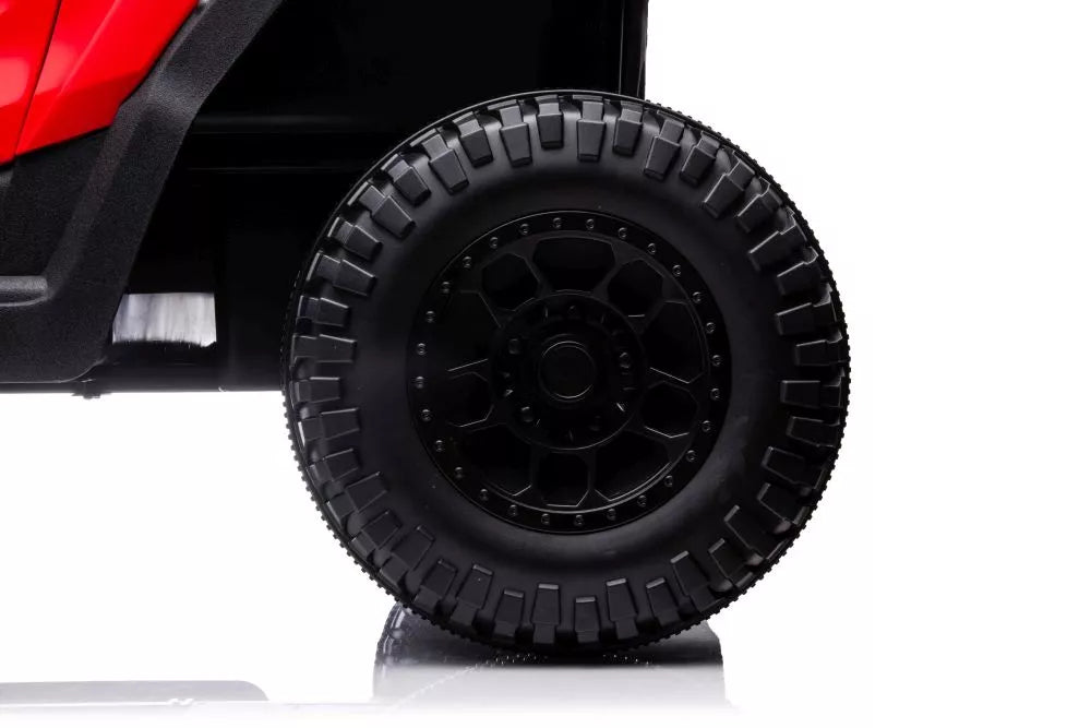 Akumuliatorinis automobilis S618 raudonas 4x4